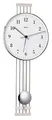 Produktbild: Hermle 70981-000871 Pendeluhr Silberfarben Funkwerk Pendeluhren Wanduhr