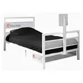 Produktbild: X Rocker Basecamp Metall Gaming-Bett mit TV-Halterung für Kinder & Jugendliche - weiß