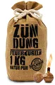 Produktbild: ZÜNDUNG Grill- und Kaminanzünder 1kg nachhaltige Feuerkugeln aus Holz und Wachs - 100% Bio Grillanzünder mit Docht zum anbrennen