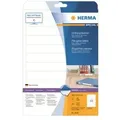 Produktbild: HERMA Special - Papier - matt - permanent selbstklebend - perforiert - weiß - 192 x 25.4 mm 250 Etikett(en) (25 Bogen x