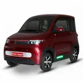 Produktbild: Urban Hopper Twin Plus Kabinenroller für 2 Personen Zweisitzer 45kmh 4KW Weinrot
