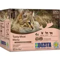 Produktbild: Bozita Katzen-Nassfutter Pouch Multibox Fleisch in Gelee 12 x 85 g