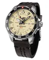 Produktbild: VOSTOK EUROPE Herrenuhr Automatik GMT Rocket N1 Leder Braun NH34-225A713-LBBRN