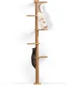 Produktbild: FUKUMARU Kratzbaum, 5 Etagen bis zur Decke reichender Katzenturm(206 cm)