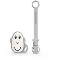 Produktbild: Matchstick Monkey Flat Face Teether & Soother Clip Geschenkset für Kinder Grey