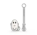 Produktbild: Matchstick Monkey Beißring Matchstick Monkey Geschenkset Schnullerclip & flacher Beißring, Befestigen Sie Ihren Beißring einfach am Schnullerclip