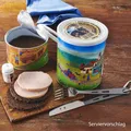 Produktbild: 3x/6x/9x/12x Dosenbrot Roggen-Vollkornbrot je 500 g Reise Camping Vorrat Outdoor