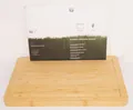 Produktbild: Schneidebrett Holz aus 100% Bambus Holzbrett antibakteriell 38Lx25Bx2T cm Neu