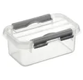 Produktbild: Sunware Archivcontainer Q-line Aufbewahrungsbox 0,5 l transparent 15,0 x 10,0 x 6,3 cm