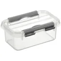 Produktbild: sunware H6162102 Q-line Aufbewahrungsbox 0,5 l transparent 15,0 x 10,0 x 6,3 cm