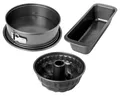 Produktbild: Birkmann Backform EASY BAKING, 3-teilig, Anthrazit, Karbonstahl, (Set), antihaftbeschichtet