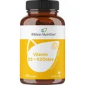 Produktbild: VITAMIN D3+K2 Osteo 2.000 I.E. Vit.D3+80 μg K2 Kps 120 St PZN 17874513
