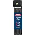 Produktbild: ABUS Faltschloss Bordo Lite 6055K SH mit Halterung - Extra-leichtes Fahrradschloss aus Spezialstahl - ABUS-Sicherheitslevel 7 - 85 cm - Schwarz