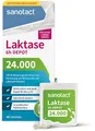Produktbild: sanotact Laktase 24.000 6h DEPOT (40 Laktasetabletten) • Laktose Tabletten mit Depot-Wirkung • Bei Laktoseintoleranz & Milchunverträglichkeit • Sofortwirkung & 6h Langzeit-Depot