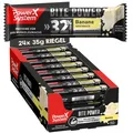 Produktbild: Protein Riegel Bite Power Eiweiß-Riegel 32% Protein 24x35g Banane Vitamin B6