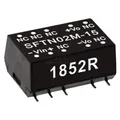 Produktbild: MeanWell MEAN WELL SFTN02M-12, 10.8 - 13.2 V, 2 W, 12 V, 0,17 A, RoHS, 15,2 mm (SFTN02M-12)