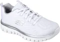 Produktbild: Skechers Graceful - Get Connected - Weiß / Silber Polyester Größe: 41 Normal