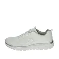 Produktbild: Skechers Damen Graceful Get Connected Sneakers, White Silver, 41 EU