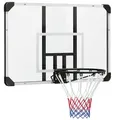 Produktbild: Sportnow Basketballkorb, Weiß, Schwarz, Metall, 61x113 cm, Freizeit, Sport & Fitness