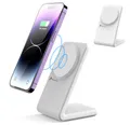 Produktbild: 2IN1 LADEGERÄT INDUKTIVES LADESTATION MAGSAFE FÜR AIRPODS IPHONE 16 REAGLE