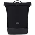 Produktbild: Johnny Urban Cityrucksack Allen Large, Rolltop Damen Herren, Laptop Fach (1-tlg), Wasserabweisend schwarz