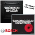 Produktbild: HERDSET Bosch Backofen mit Elektro-Kochfeld autark 60 cm Teleskopauszug