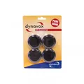 Produktbild: Dynavox Aluminium Gerätefüße HiFi Schwarz 4er Set 20kg Entkopplung Audiogeräte