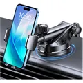 Produktbild: Handyhalterung Auto, Saugnapf, 360°, stabil, universell, für Smartphones