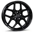 Produktbild: 1x BORBET DESIGN Y schwarz glänzend 7.0Jx16 5x100 ET38