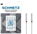 Produktbild: SCHMETZ | 5 Nähmaschinennadeln | Overlock Universal | ELX705 CF/SY 2022 | Nadeldicke 80/12-90/14 | Hinweis: Überprüfen Sie das empfohlene Nadelsystem in der Bedienungsanleitung