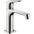 Produktbild: hansgrohe Axor Citterio M 100 Waschtischarmatur 34010000 Ausladung 128mm, mit Zugstangen-Ablaufgarnitur, chrom