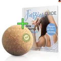 Produktbild: Faszienball Set 7 cm mit Faszien-Buch - Dein nachhaltiger Massageball aus 100%
