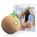 Produktbild: Faszienball Set 7 cm mit Faszien-Buch - Dein nachhaltiger Massageball aus 100...
