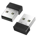 Produktbild: AUEDROT Mouse Jiggler Nicht Nachweisbar USB Mouse Mover Keine Software Erforderlich, Mini Maus Beweger Automatisch Maus Jiggler, Treiberfrei, Hält Computer/Laptop Wach, Plug and Play (2 PCS)