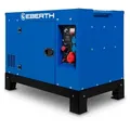 Produktbild: EBERTH 15000 Watt Notstromaggregat Diesel, Stromerzeuger mit 18,4 PS, 4-Takt Dieselmotor, 3-Phasen Stromgenerator mit 1x 400V, 2X 230V, 1x 12V