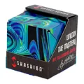 Produktbild: Shashibo Formwechsel-Box – Preisgekrönter, patentierter Zappelwürfel mit 36 Seltenerdmagneten – lässt sich in über 70 Formen verwandeln (Mystic Ocean)