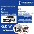 Produktbild: Für KIA Sportage IV Typ QL/ QLE 07.2018-09.2022 AHK abn +13pol spez E-Satz TOP