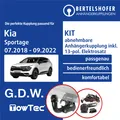Produktbild: Für KIA Sportage IV Typ QL/ QLE 07.2018-09.2022 AHK abn. +13pol spez. E-Satz PKW