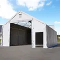 Produktbild: TOOLPORT Everest 10x20m Zelthalle, PRIMEtex-Plane, grau, mit Statik (Erduntergrund) - (49838)
