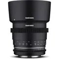 Produktbild: Samyang MF 85mm T1,5 VDSLR MK2 Sony E 8K Auflösung