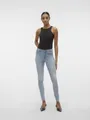 Produktbild: Vero Moda 5-Pocket-Jeans VMFLASH MR SKINNY JEANS LI3102 GA N Light Blue Denim
