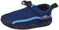 Produktbild: Sterntaler Badeschuhe Uni – Jungen Aquaschuhe knöchelhoch mit Kordelstopper – flexible Sohle – Funktionsmaterial & Mesh – Ideal für Strand & Schwimmbad - Kinder Bademode – Farbe marine, Größe 28