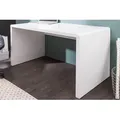 Produktbild: riess-ambiente Schreibtisch FAST TRADE 140cm weiß, Arbeitszimmer · Hochglanz · groß · Modern Design · Home Office weiß 140 cm x 75 cm x 60 cm