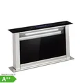 Produktbild: Klarstein Royal Flush Eco Dunstabzugshaube 60 cm 576 m³/h A++ Schwarz stainless_steel