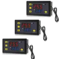 Produktbild: W3230 20A DC 12V Digital Temperaturregler 3 Stück mit NTC 10K-Sensor