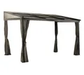 Produktbild: Terrassendach Terrassenüberdachung Aluminium Sojag bronze 298x364x243cm