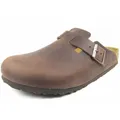 Produktbild: Birkenstock Classic Boston Leder 860131, Clogs, Braun (Habana 5326), 40 EU (7 UK)