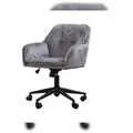 Produktbild: KAWOLA Bürostuhl TERRY Schreibtischstuhl Velvet grau