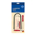 Produktbild: Pebaro 705P Laubsäge-Set , 12 Teile, komplettes Set für Laubsägearbeiten, mit Laubsägebogen made in Germany, Basteln mit Holz, Laubsägen, Bastelset, Geschenkidee für Kinder