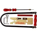 Produktbild: Laubsäge Garnitur Laubsäge Drill Bohrer Sägeblätter Laubsägeschlüssel Sägen TOP